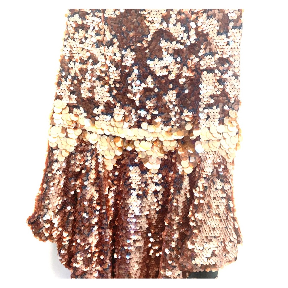 Anthropologie sequin midi skirt size 4